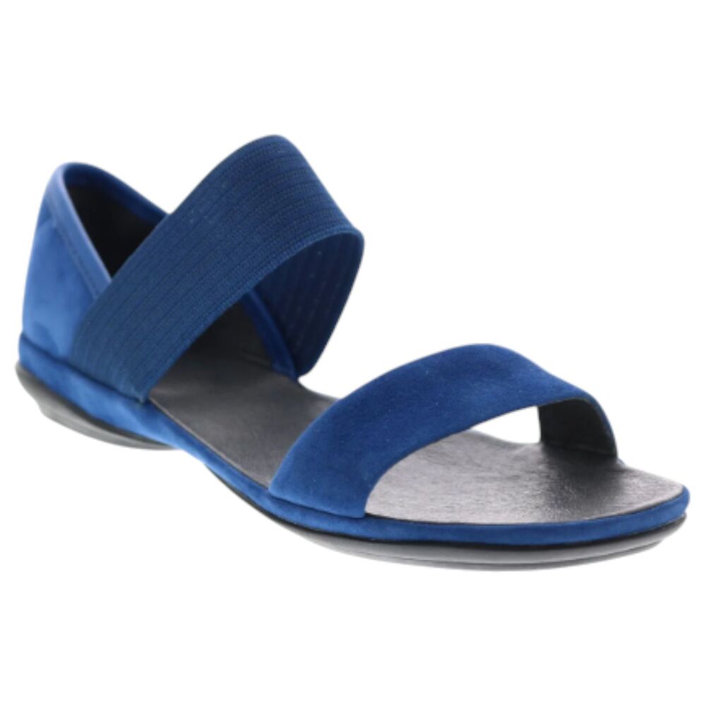 Camper Right Nina 21735-058 Blue Suede Strap Sandals Size EU 39 US 9 - Picture 4 of 11